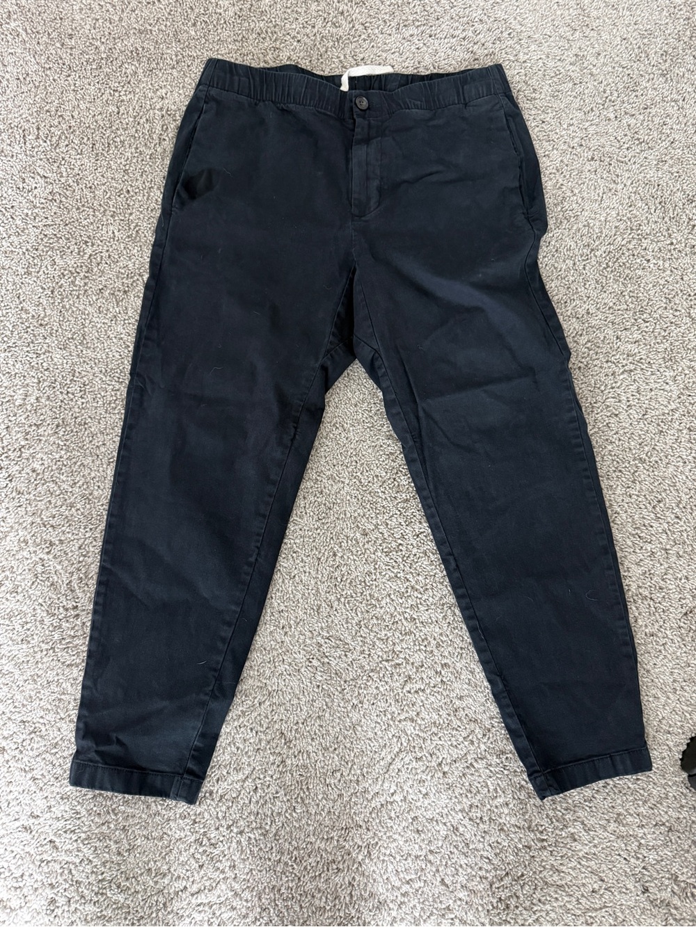 Bonobos Black Chinos - Tapered Fit
